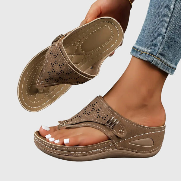 Cushioned Ankle Strap Sandals for Women