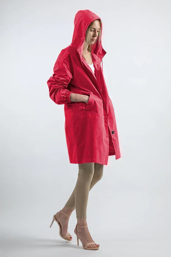 Barbara | Oversized Water-Resistant Windbreaker for Women
