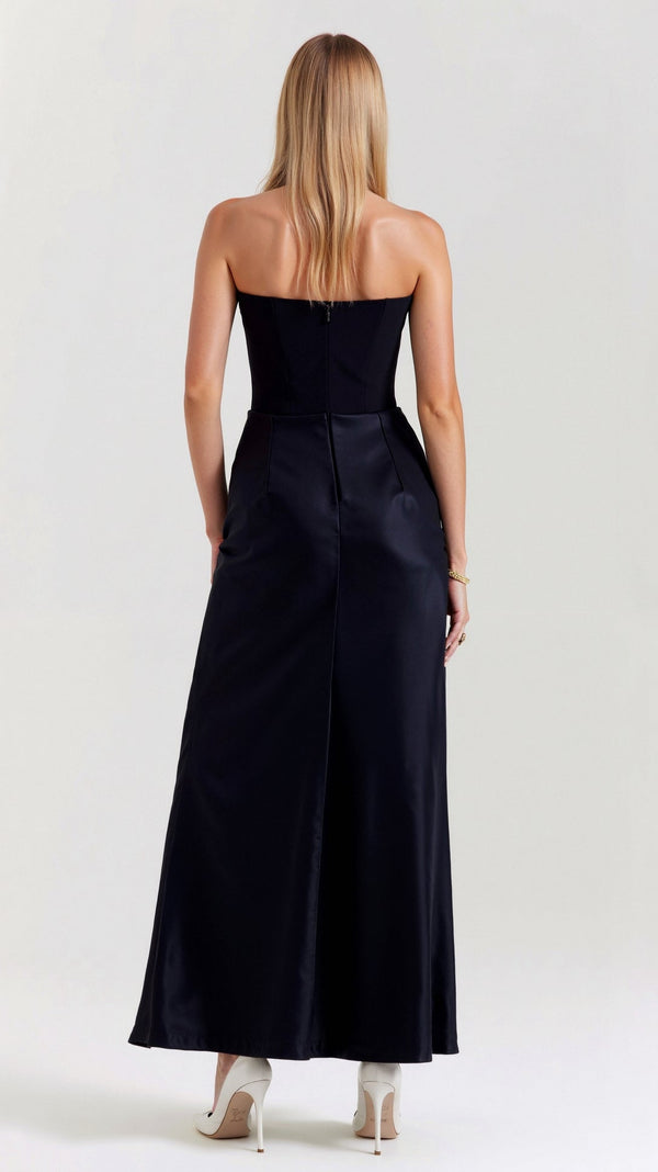 Women's Column Maxi Dress Wedding Guest Formal
