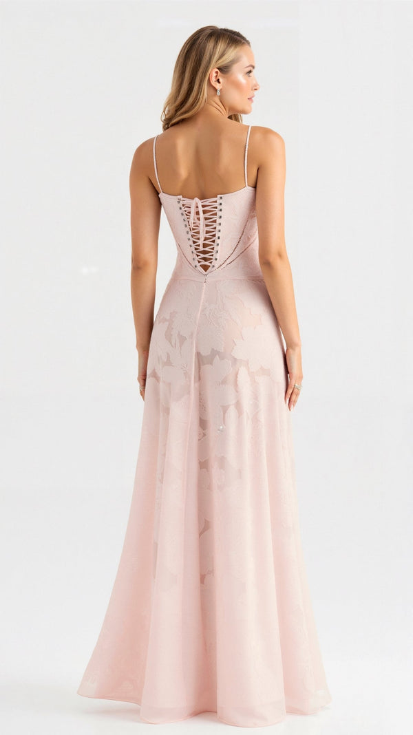 Women's Bustier Maxi Dress Wedding Guest Formal