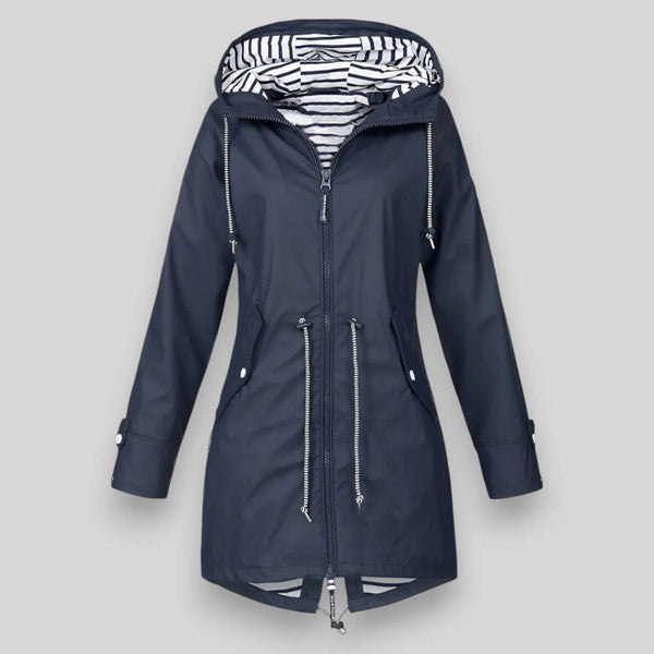 Noa | Hooded Zip-Up Parka Coat for Women