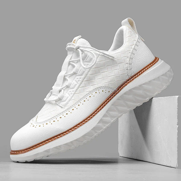 Leather Sneakers Oxford Ridge Casual Everyday