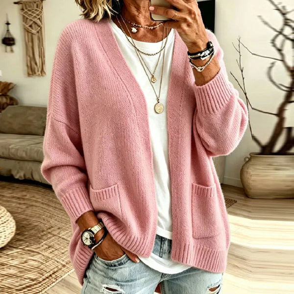 Evelyn | Everyday Women's Pocket Knit Cardigan