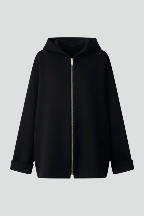 Freya | Hooded Zip-Up Jacket with Side Pockets