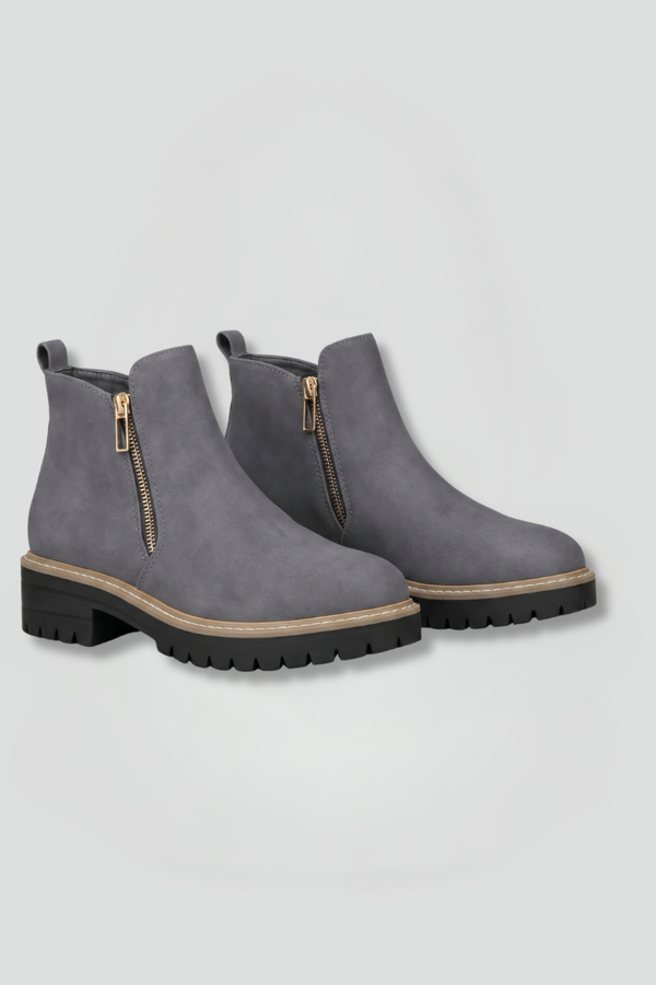 Side Zip Orthopaedic Ankle Boots for Women