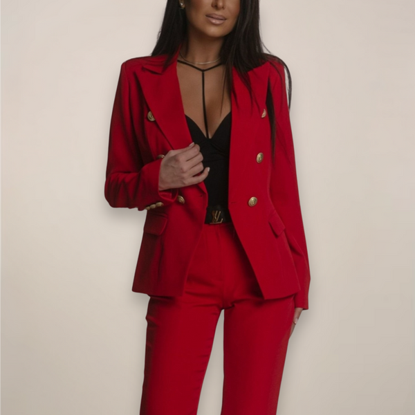Anais | Elegant Women's Scuba Knit Two-Piece Set
