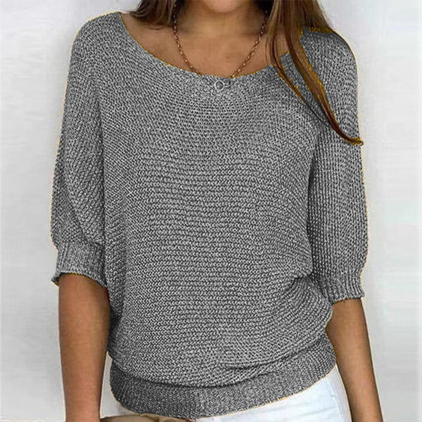 Lena | Lightweight Knit Batwing Sweater for Women