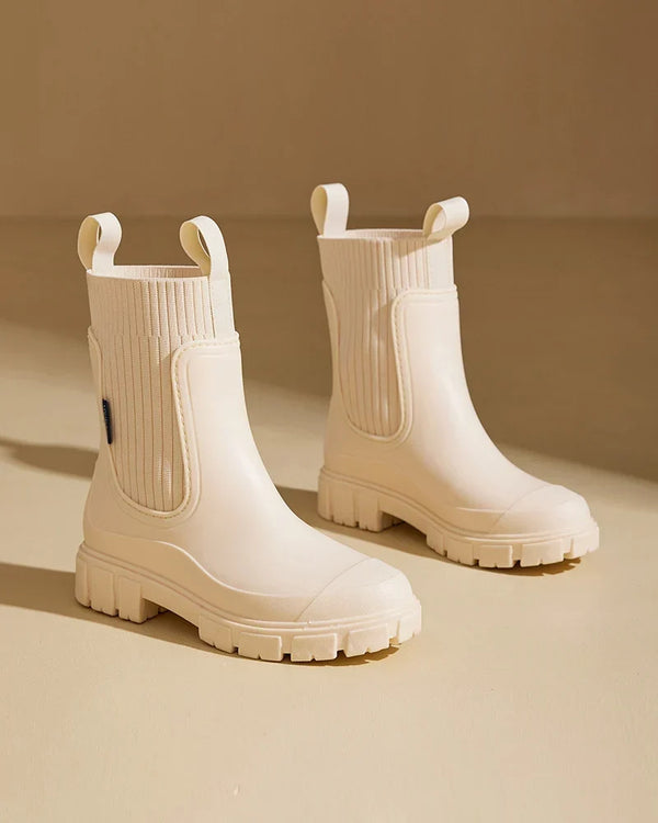 Dilara | Chunky Block-Heel Chelsea Boots for Women