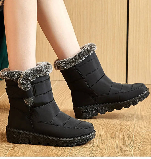Fully Waterproof Insulated Snow Boots for Women