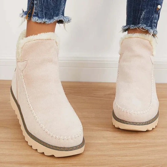 Winter-Ready Insulated Ankle Boots for Women