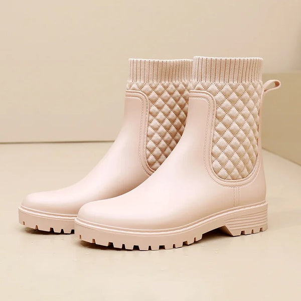 Livia | Cushioned Waterproof Rain Boots