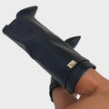 Luna | Black High Leather Boots, Elevated Design 2