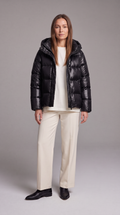 Windproof Hooded Puffer Coat for Women 1