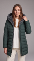 Water Resistant Fleece Lined Puffer Jacket for Women 5