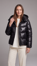 Windproof Hooded Puffer Coat for Women 5
