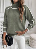 Delphine | Elegant Women's Warm Lined Knit Sweater 4