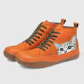 Eri | Orange Orthopedic Boots, Unique Design 1