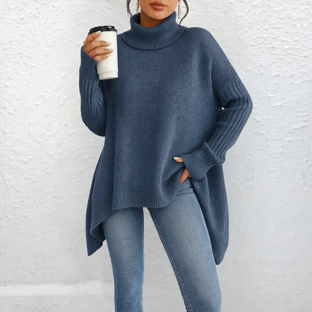 Florence | Loose Fit Soft Turtleneck Sweater for Women