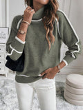 Delphine | Elegant Women's Warm Lined Knit Sweater 1