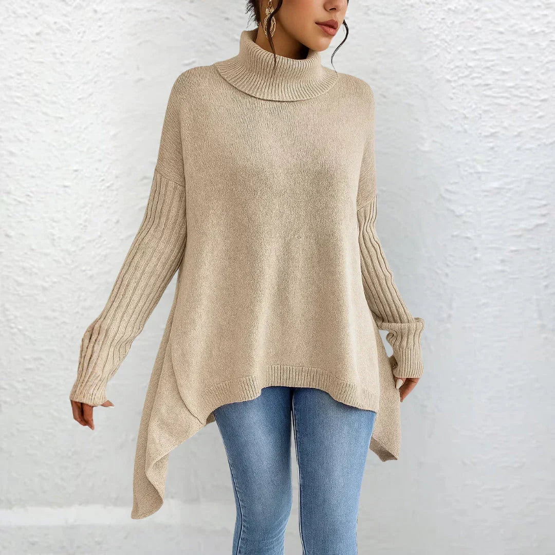 Florence | Loose Fit Soft Turtleneck Sweater for Women