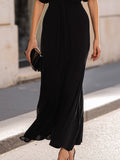 Chiffon Draped Evening Gown Formal Maxi 4