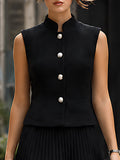Pleated Maxi Dress with Structured Bodice Detail 3