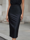 Halter Neck Sleeveless Midi Dress Fitted 4