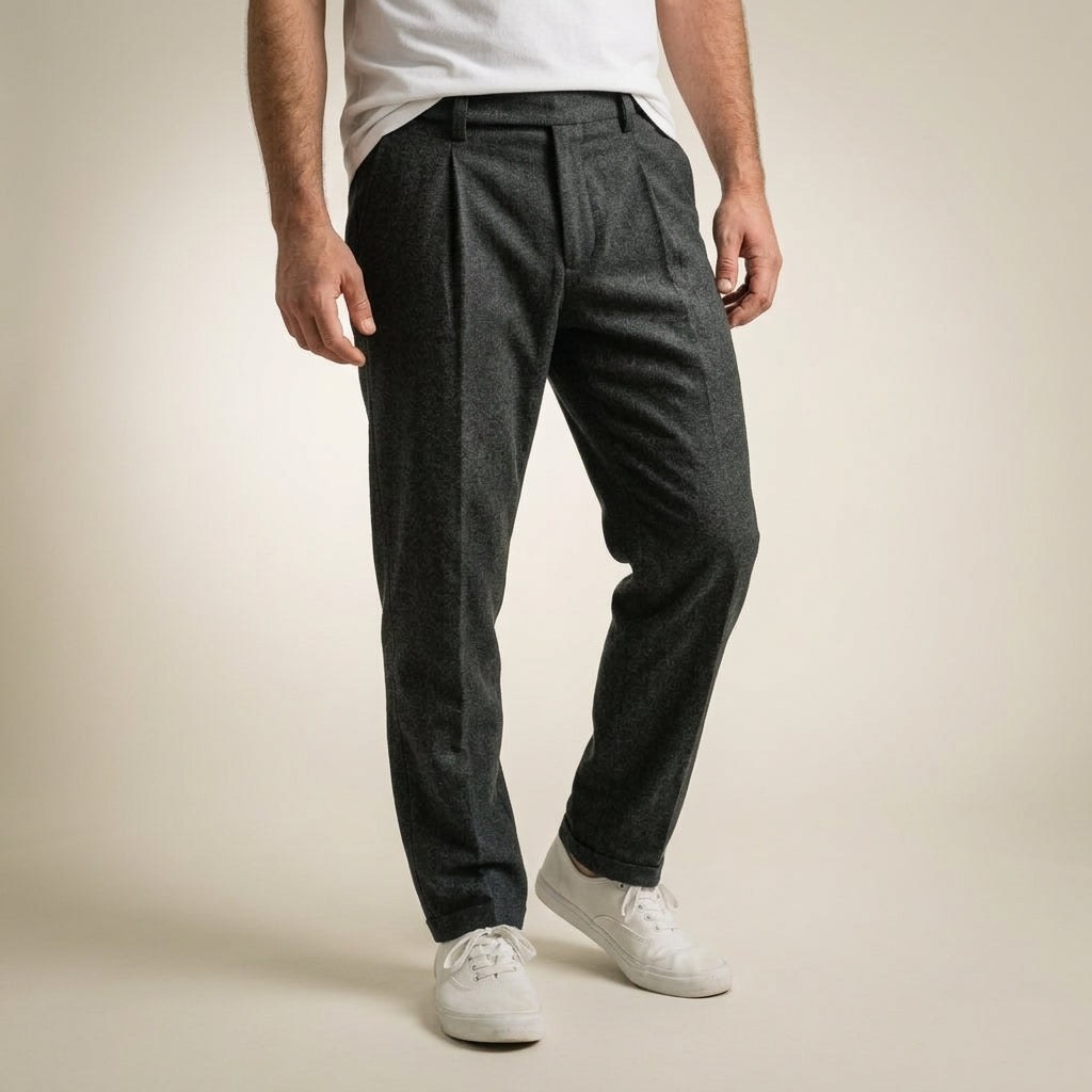 Conrad | Straight Leg Suit Trousers for Men