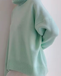 Lesley | Oversized Turtleneck Knit Sweater for Women 8