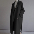Ivy | Wool-Blend Long Coat for Women 5
