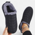 Black Slip-On Winter Boots for Women, Warm Fit 2