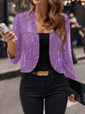 Women's Glitter Sequin Cardigan Jacket 4