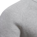 Patrick | High Collar Zip Ribbed Knit Sweater for Men 2