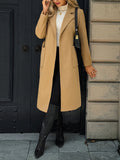 Evangeline | Tailored Belted Long Coat for Women 5