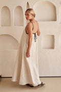 Women's Spaghetti Strap Maxi Dress Wedding Guest 5