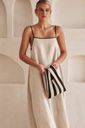 Women's Spaghetti Strap Maxi Dress Wedding Guest 3