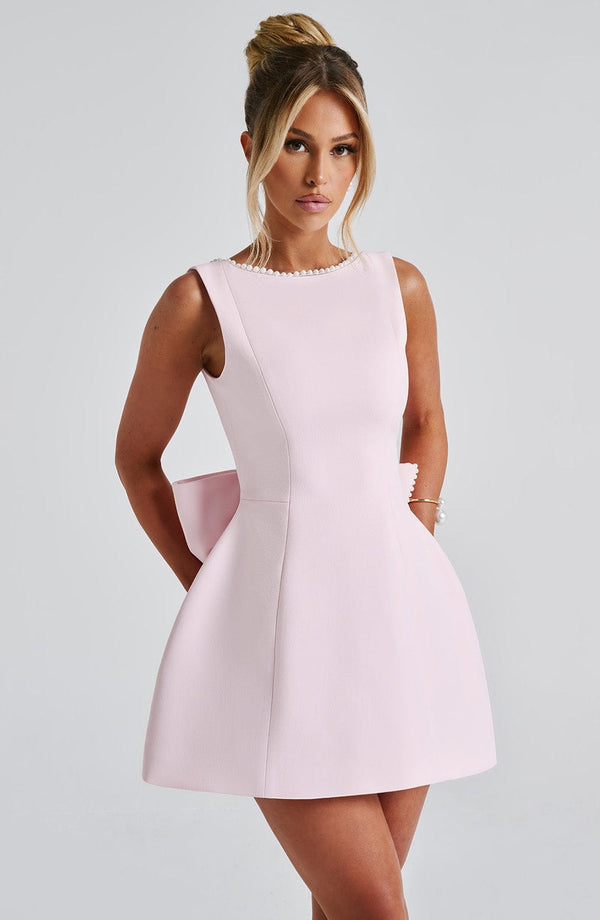 Women's Structured Mini Dress Wedding Guest Formal