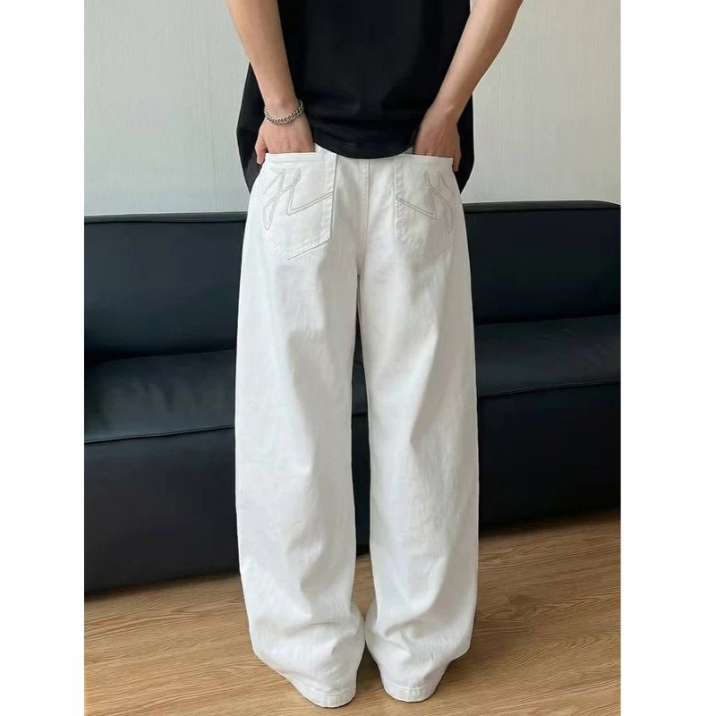 Dominic | Wide Leg Baggy Jeans for Men