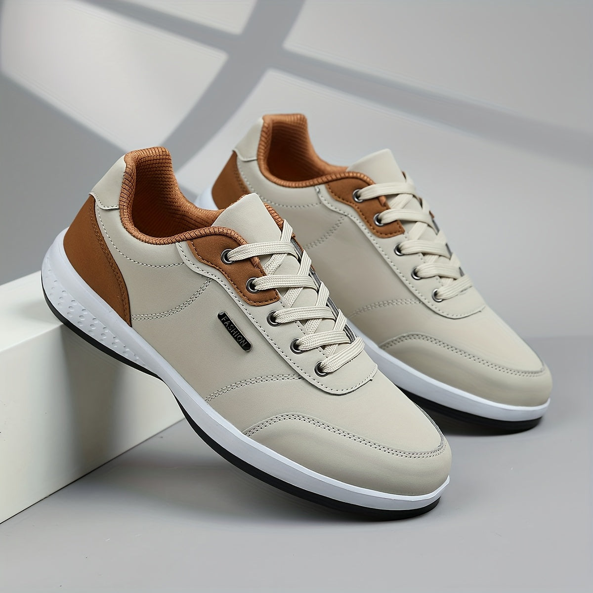 Maxwell | Cushioned Lace-Up Casual Sneakers for Men