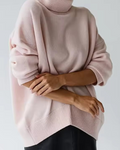 Lesley | Oversized Turtleneck Knit Sweater for Women 6