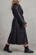Nell | Oversized Shearling Coat with Belt for Women 3