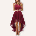 Women's High-Low Wedding Guest Dress Elegant Formal 3