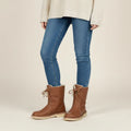 Italia | Brown Elegant Winter Leather Boots 1