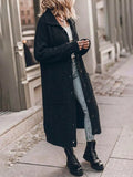 Klara | Chunky Ribbed Long Cardigan with Wide Collar for Women 6