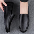 Alessio | Faux Leather Slip-On Loafers for Men 8