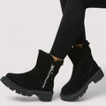 Norma | Khaki Warm Winter Boots, Comfort Fit 4