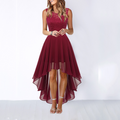 Women's High-Low Wedding Guest Dress Elegant Formal 4