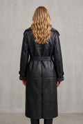 Nell | Oversized Shearling Coat with Belt for Women 4