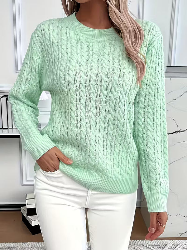 Doris | Classic Cable Knit Winter Sweater for Women
