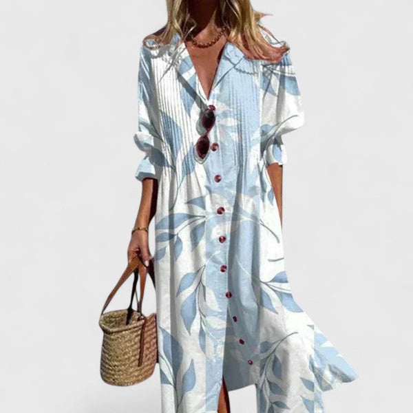Elegant Boho Maxi Dress for Women